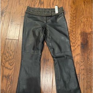 Beautiful nwt soft leather pants.
